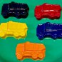 Set 15 Dump Truck Construction Coloring Crayons Birthday Christmas Party Gift-Blue Red Orange