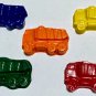Set 15 Dump Truck Construction Coloring Crayons Birthday Christmas Party Gift-Blue Red Orange