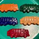 Set 14 Garbage Trash Collector Truck Coloring Crayons-Birthday Party