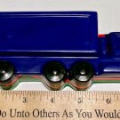 Large Tractor Trailer Semi-Truck Coloring Crayon Blue-Red Orange-Green Birthday C