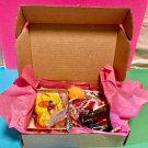 Set Five Big Jewelry Ring Coloring Crayons Kids Birthday Christmas Party Gift-Silver Box