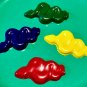Set Four Snake Coloring Crayons For Birthday Gift Or Any Occasion-Reptiles