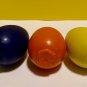 Set Six Large Egg-Shaped Coloring Crayons For Child's Easy Gripping-Red-Blue