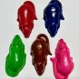 Set Five Rat Rodent-Mouse Coloring Crayons For Kids Birthday Party Or Gift SC-Brown