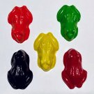 Set Five Frog-Amphibian Nature Coloring Crayons For Birthday Party Gift-SB-Yellow