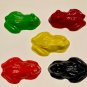 Set Five Frog-Amphibian Nature Coloring Crayons For Birthday Party Gift-SB-Yellow