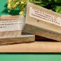 Set Two Scented Soaps-Oatmeal Manly Man with Cedarwood and Sandalwood-Balsam Fir S6