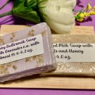 Set Two Scented Soaps-Goat Milk with Oats and Honey-Lavender with Oatmeal S12 Set Two Scented Soaps-Goat Milk with Oats and Honey-Lavender with Oatmeal S12