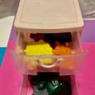 Set 10 Unicorn Heads Horse Coloring Crayons in Pink Jewelry Drawer-Birthday Party Gift