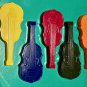 Set Five Musical Violin Coloring Crayons-Guitar Music Fiddle-Birthday Party Gift