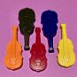 Set Five Musical Violin Coloring Crayons-Guitar Music Fiddle-Birthday Party Gift