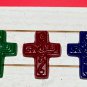 Set 8 Cross Coloring Crayons In Reusable Gift Box-Great Easter Or Birthday Gift