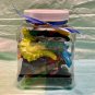 Set 20 Small Flat Dinosaur Coloring Crayons In Reusable Jar-Birthday Or Any Gift