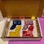 Set Four Big Unicorn Horse Coloring Crayons-Easy Grip Birthday Or Any Gift