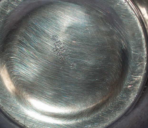 F B Rogers silver pitcher