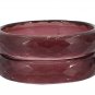 2 PCS T Purple Color Party wear crystal bangle for women and girrls