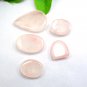 Natural Rose Quartz Wholesale 5 PCS Lot, Mix Shape Rose Quartz Cabochon