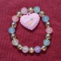 Beautiful free size multi color Charm Bracelet For girls, made in India