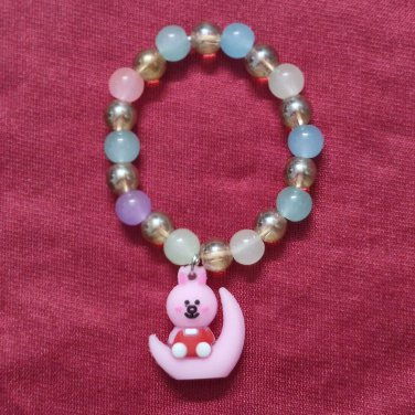 Eye-catching free size multi color Charm Bracelet For girls, made in India