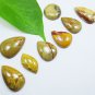Natural Mookaite Cabochon Mix Shape Gemstone 8 PIeces Stone Lot