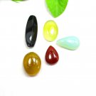 Real Multi Onyx Gemstone Wholesale 5 PCS Lot