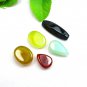 Real Multi Onyx Gemstone Wholesale 5 PCS Lot