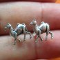 Silver Studs, handwork silver stud earrings, single pair, unisex silver earrings