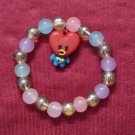 Esthetic free size multi color Charm Bracelet For girls, made in India