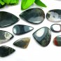 10 Pcs. Natural Moss agate Lot Cabochon, Loose Stone,Gemstone