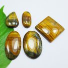 Natural Tiger's eye Crystal 5 Pieces Lot Wholesale Supply For Jewelry Making Gem Natural Tiger's eye Crystal 5 Pieces Lot Wholesale Supply For Jewelry Making Gem