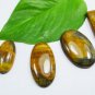 Natural Tiger's eye Crystal 5 Pieces Lot Wholesale Supply For Jewelry Making Gem