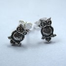 Pair of 925 solid sterling silver 1.2 cm handmade Studs Jewelry
