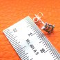 Pair of 925 solid sterling silver 1.2 cm handmade Studs Jewelry