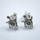 silver earrings, stud earrings, Lovely earrings, adorable design tiny small Item silver earrings, stud earrings, Lovely earrings, adorable design tiny small Item