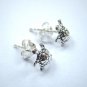 silver earrings, stud earrings, Lovely earrings, adorable design tiny small Item