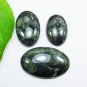 Jasper Natural Star Galaxy Cabochon 3 Pieces Stone Lot For Jewelry