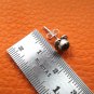 Natural Black onyx stud earrings, 925 sterling silver stud earrings 1.5 cm Item
