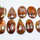 Natural Poppy Jasper Gemstone Brand New Handmade Hot Selling 10 Piece Lot Natural Poppy Jasper Gemstone Brand New Handmade Hot Selling 10 Piece Lot