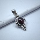 925 Pure Silver Natural GARNET Gemstone Pendant Jewelry For Girls BEAUTIFUL Item 925 Pure Silver Natural GARNET Gemstone Pendant Jewelry For Girls BEAUTIFUL Item