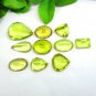 Multi Shape 10 Piece Yellow Clor Real Citrine Rose cut Gemstone Lot