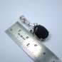 Natural Black Onyx Oval Shape Pendant, 925 Sterling Silver Jewelry Designer Item