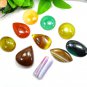 10 PCS Genuine Multi Color Multi Shape Onyx Jewelry Makiing Gemstone Lot