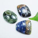 3 Pieces Top Quality Natural Top Quality Sodalite Handmade Gemstone 3 Pieces Top Quality Natural Top Quality Sodalite Handmade Gemstone