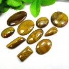 10 pcs. Amazing Quality Multi tiger eye Lot Gemstone Natural Multi tiger eye Cab 10 pcs. Amazing Quality Multi tiger eye Lot Gemstone Natural Multi tiger eye Cab