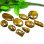 10 pcs. Amazing Quality Multi tiger eye Lot Gemstone Natural Multi tiger eye Cab