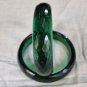 Handcrafted Green T color Crystal Bangles for girls and women pack of 2