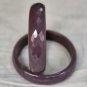 Handcrafted Dark Purple color Crystal Bangles for girls and women pack of 2