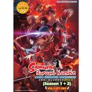DVD Anime Samurai X Rurouni Kenshin: Meiji Kenkaku Romantan Season 1 + 2DVD