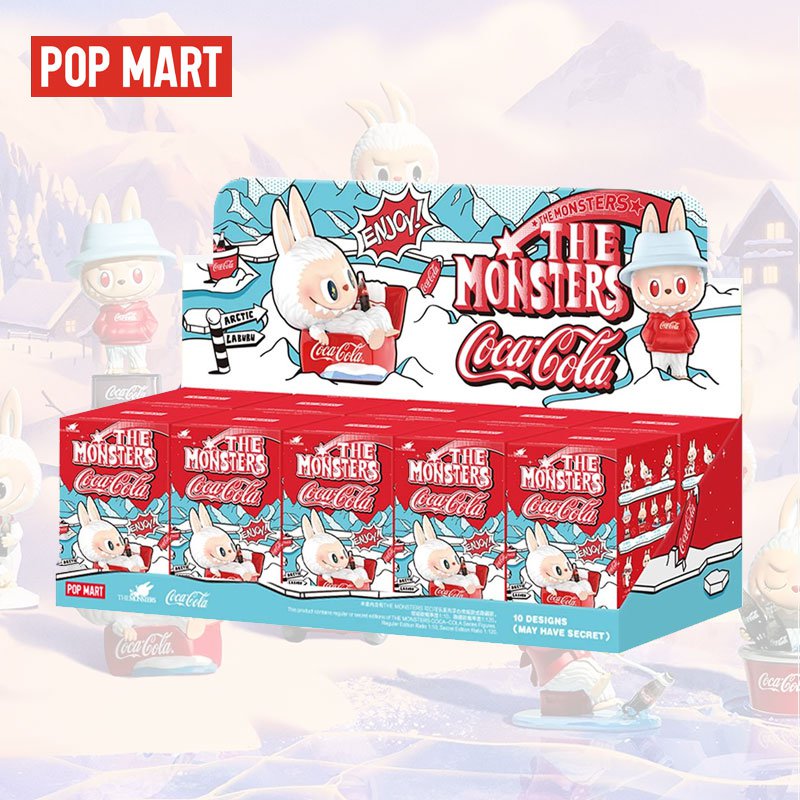 POP MART THE MONSTERS X COCA-COLA SERIES &acirc;�� Whole Set of 10 Blind Box