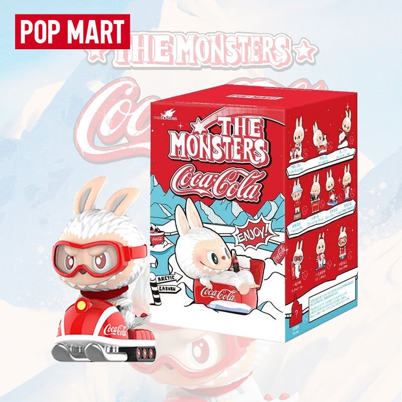 POP MART THE MONSTERS X COCA-COLA SERIES &acirc;�� 1 Pcs Blind Box Figure